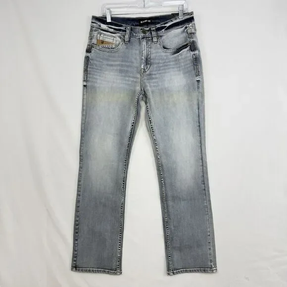 RANK 458 MEN'S RINGO SLIM STRAIGHT 32x32 PERFORMANCE STRETCH DENIM JEANS NWT - Picture 8 of 16